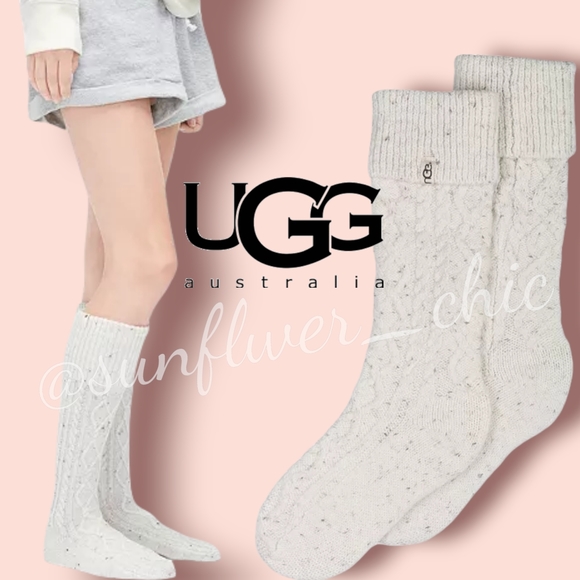 ❗️1 LEFT IN STOCK❗️[NEW] UGG Shayne Tall Boot Socks - Picture 6 of 16